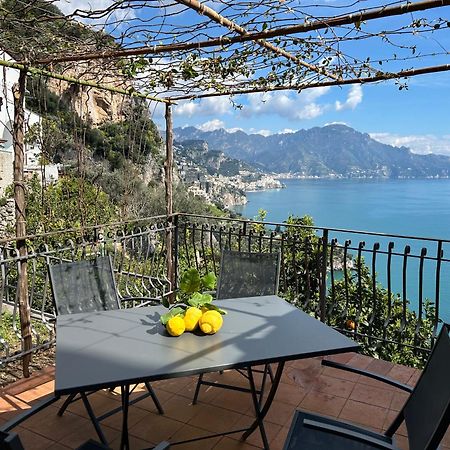 Amalfi 51 Con Vista Mare, Giardino E Terrazze Villa Conca dei Marini Kültér fotó