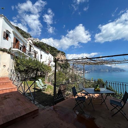 Amalfi 51 Con Vista Mare, Giardino E Terrazze Villa Conca dei Marini Kültér fotó