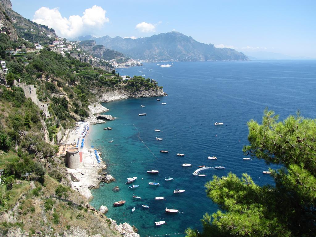 Amalfi 51 Con Vista Mare, Giardino E Terrazze Villa Conca dei Marini Szoba fotó