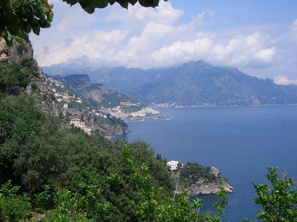 Amalfi 51 Con Vista Mare, Giardino E Terrazze Villa Conca dei Marini Kültér fotó
